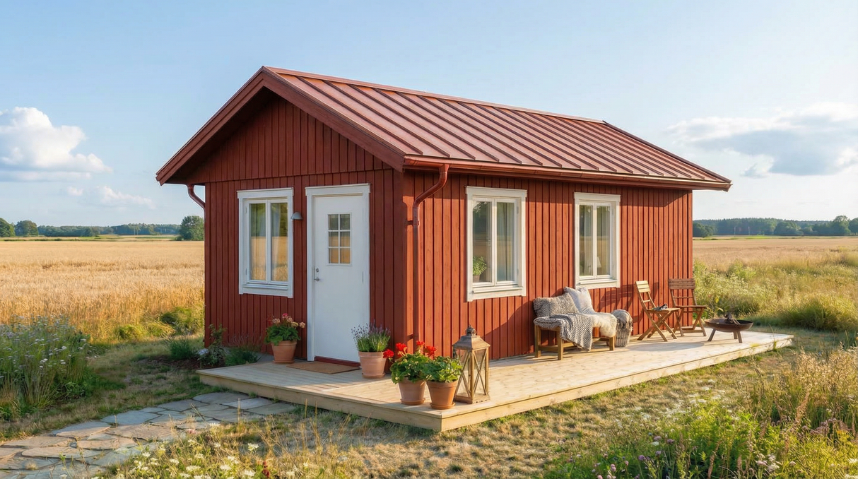 Attefallshus Bullran 28 kvm