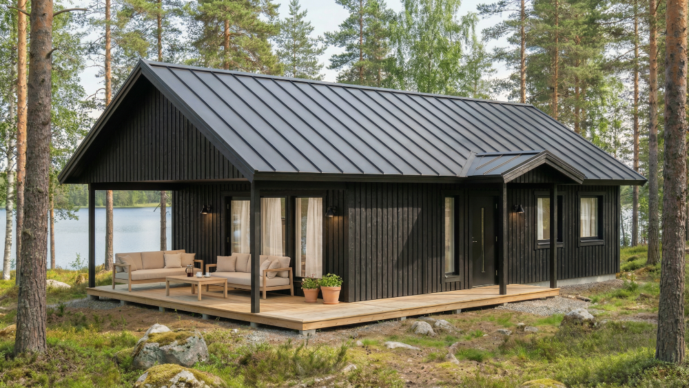 Fritidshus Högskär 2rum, Kök/allrum, toalett och förråd 60kvm