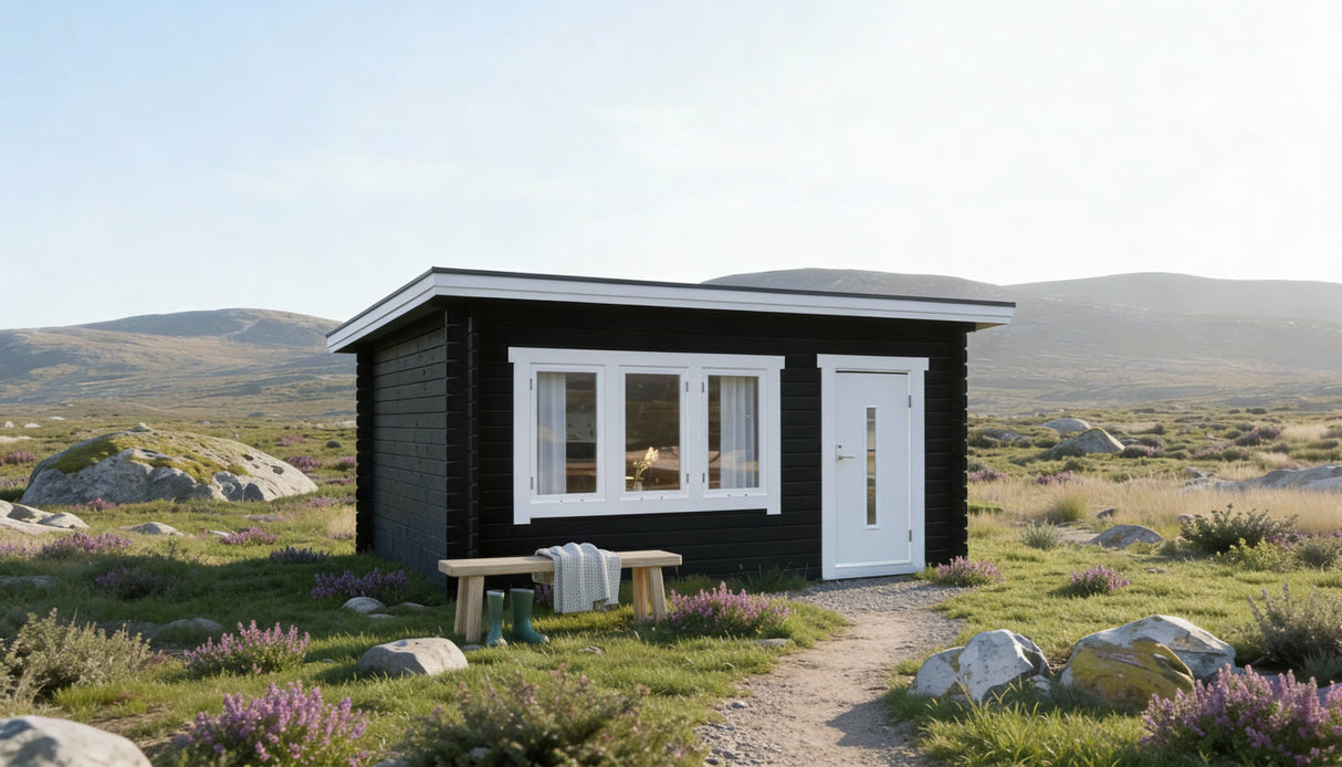 Friggebod Lokatten Funkis 15 kvm