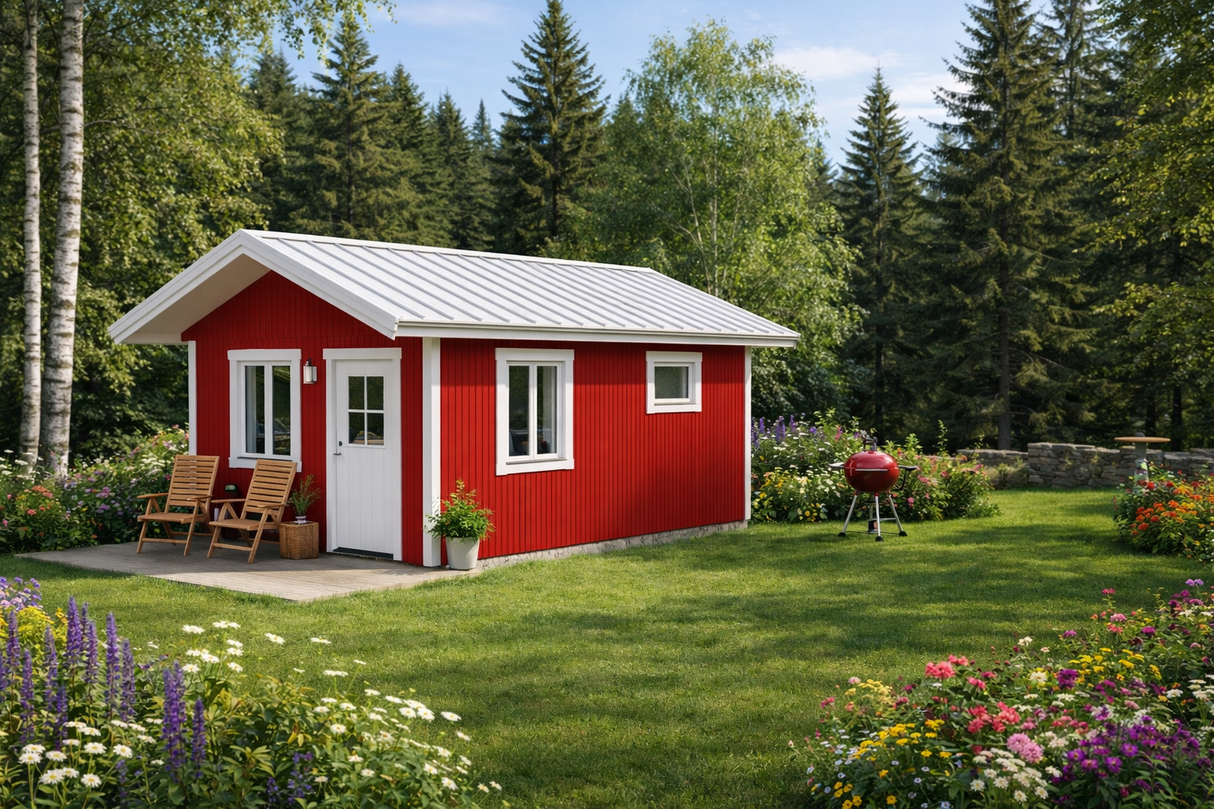 Attefallshus Grynnan M1 24 kvm