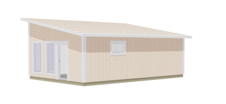 Hytte Vikskär 2 rom, Stue/kjøkken og toalett 48kvm