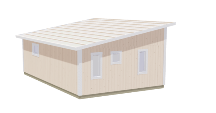 Hytte Vikskär 2 rom, Stue/kjøkken og toalett 48kvm