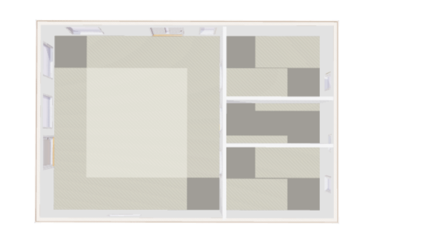 Hytte Vikskär 2 rom, Stue/kjøkken og toalett 48kvm