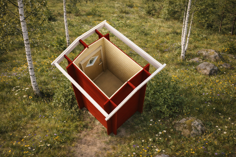 Utedass Tärnan 1,2 kvm