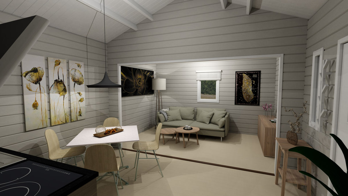 Hytte Aspen torp med tre rom 30 kvm