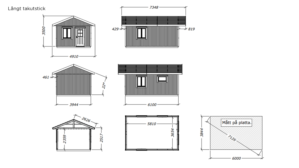 Attefallshus Grynnan M1 24 kvm