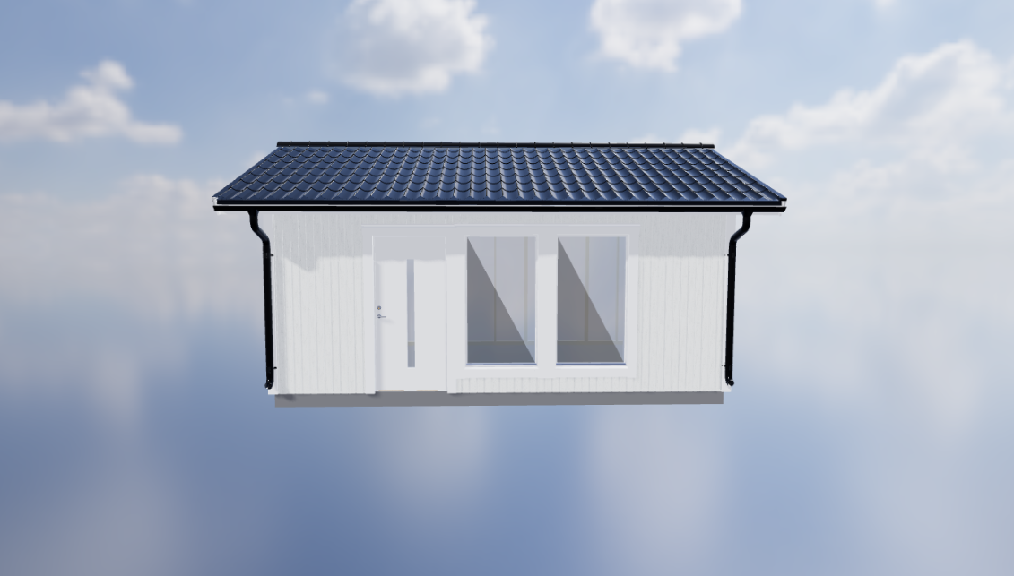 Attefallshus Sandö 24 kvm