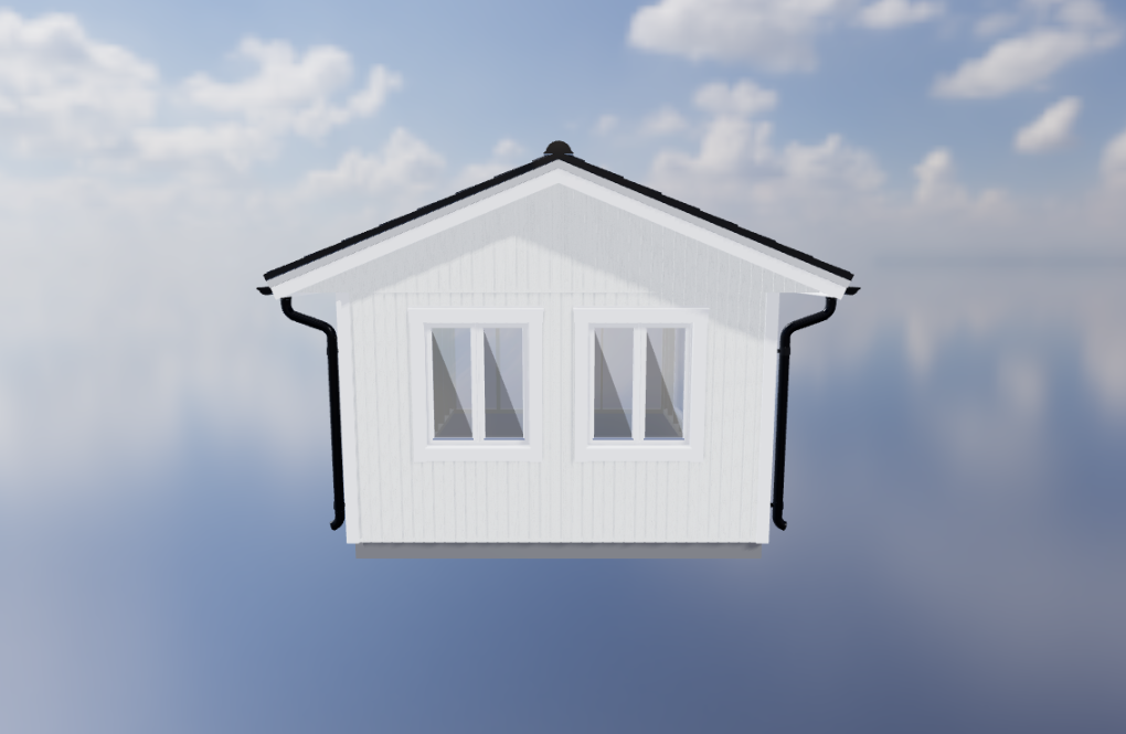 Attefallshus Sandö 24 kvm