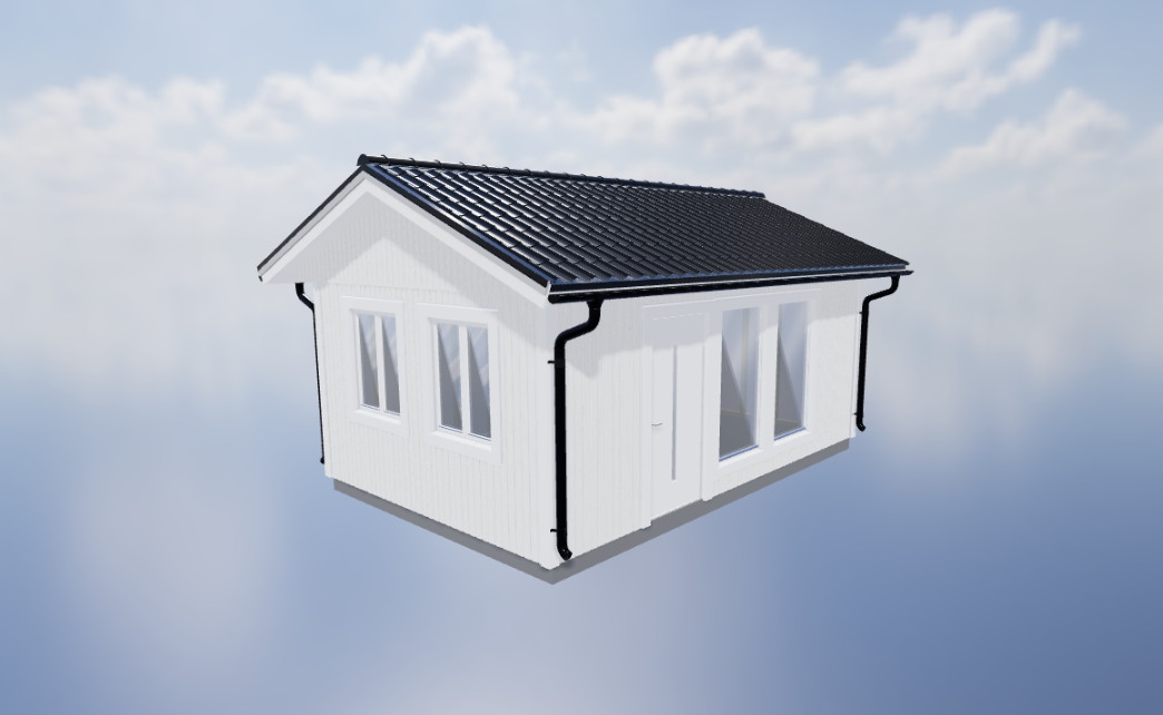 Attefallshus Sandö 24 kvm