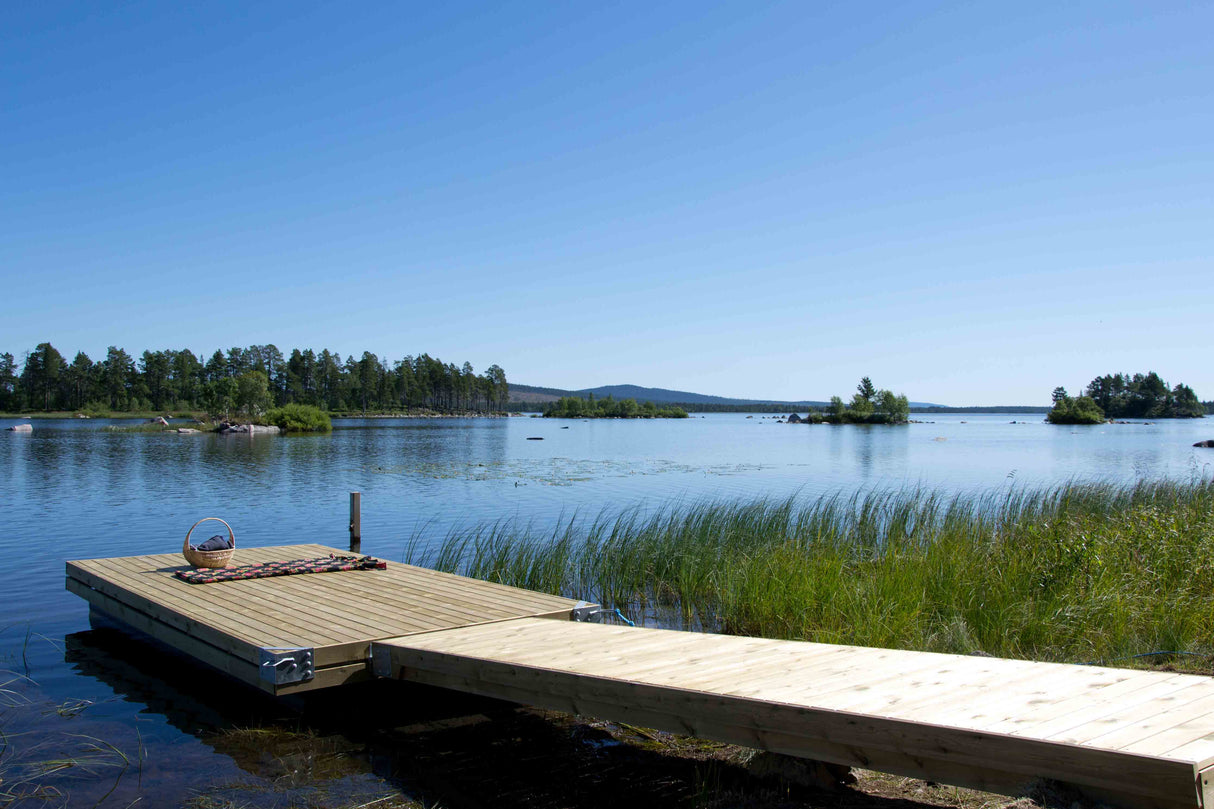 Badbrygga 6m utan Landgång