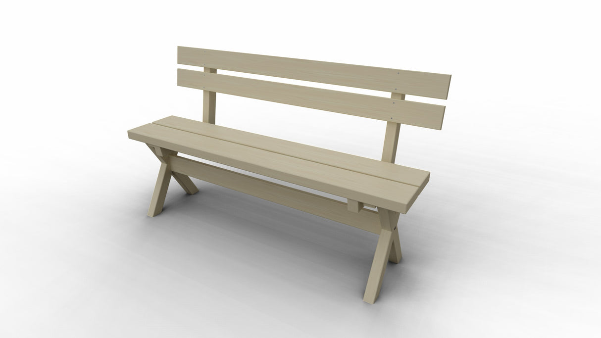 Ryggstøtte til 1st benk