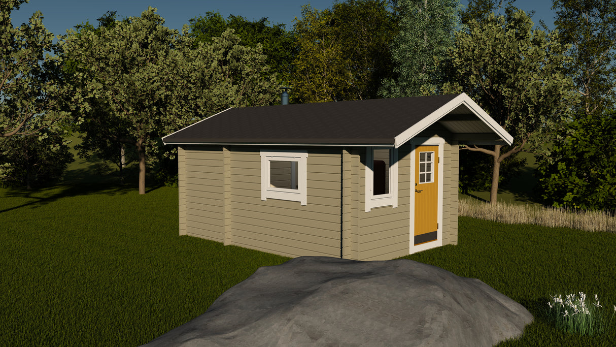 Bastustuga Bockön 15 kvm