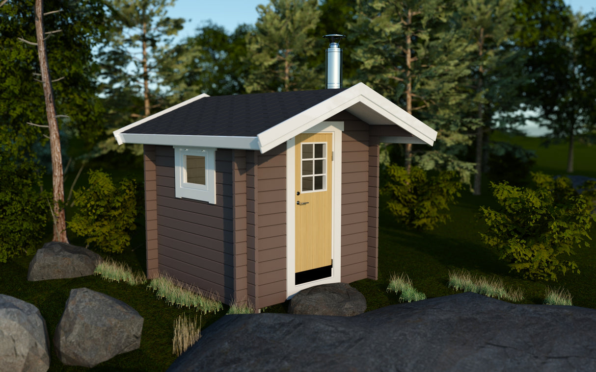 Bastupaket Bondön med Bastu 4 kvm & Harvia M3