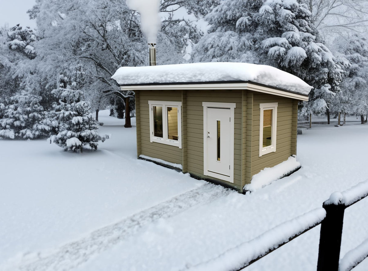 Bastustuga Skogskär Funkis 12 kvm