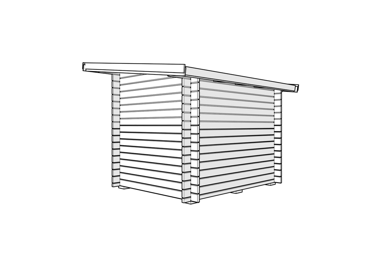 Bastustuga tät grundmodell funkis 5 kvm