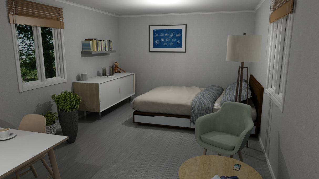 Attefallshus Lovskari M1 29 kvm