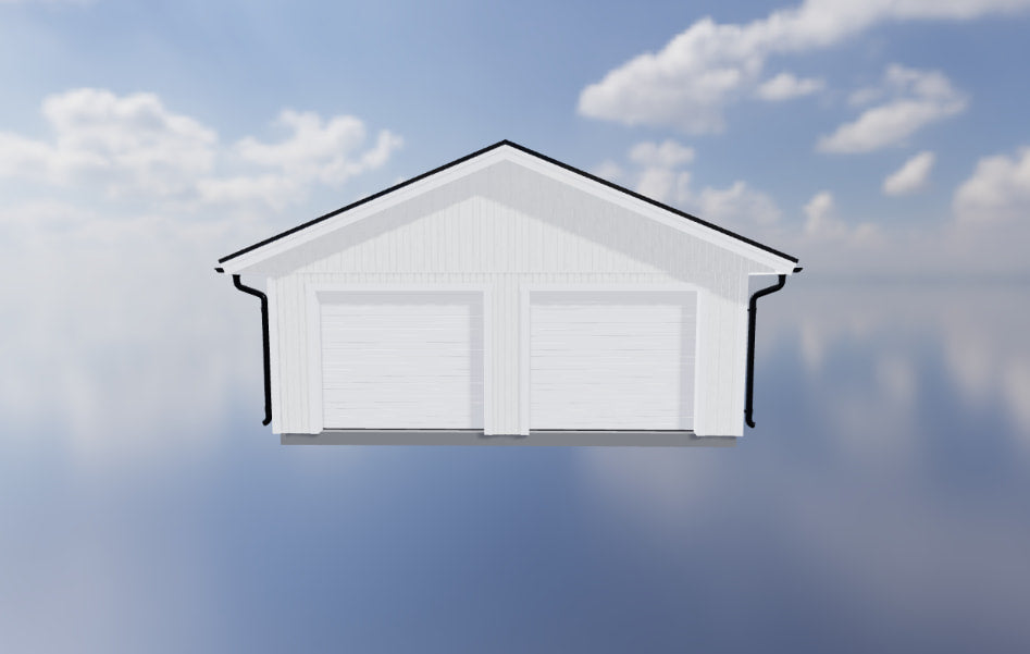 Dubbelgarage Syter 50 kvm