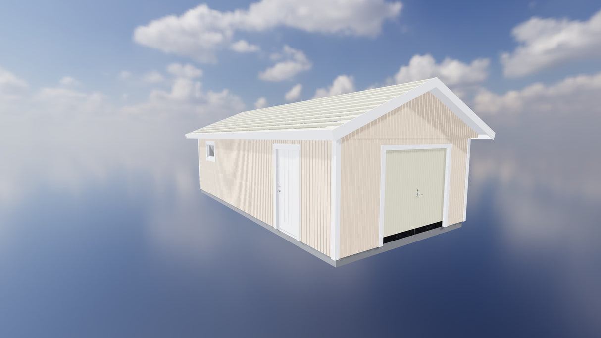 Enkelgarage Marsfjäll 47 kvm