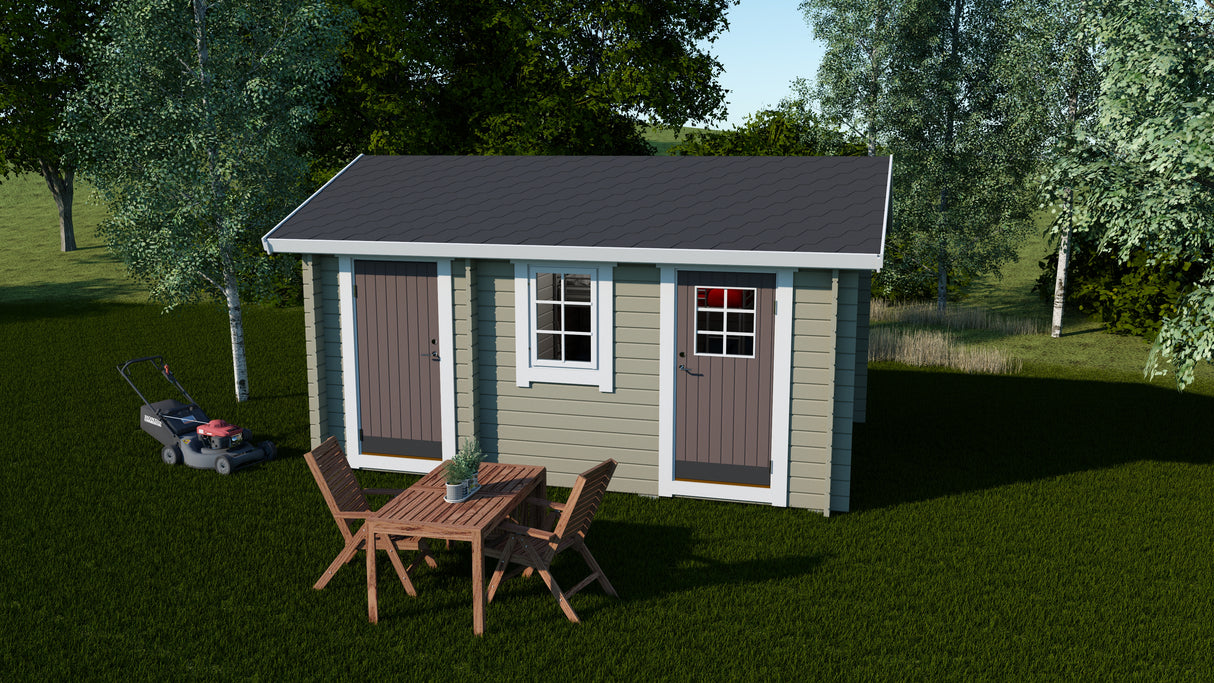 Friggebod Gäddan Kombi 15 kvm