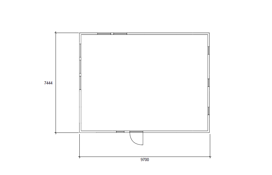 Fritidshus Borgafjäll 72 kvm