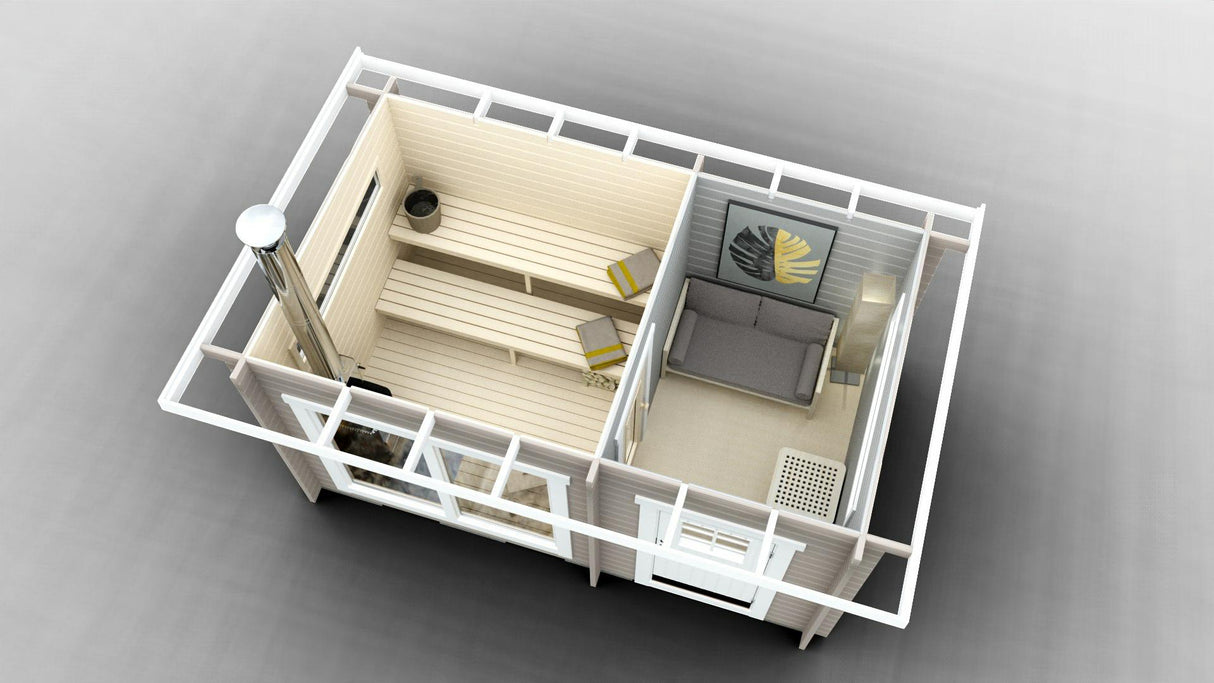 Bastustuga Saxskär Funkis 11 kvm