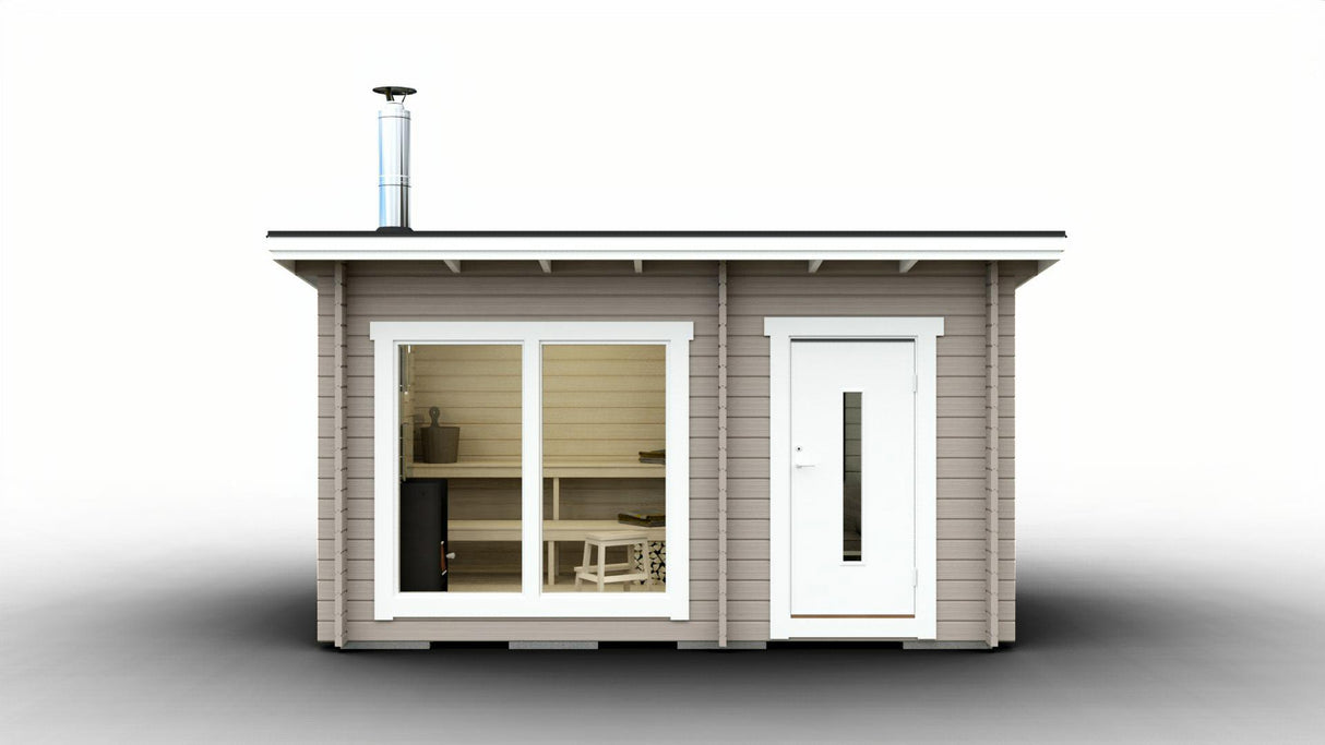 Bastupaket Saxskär Funkis 11 kvm & Harvia 20 Pro