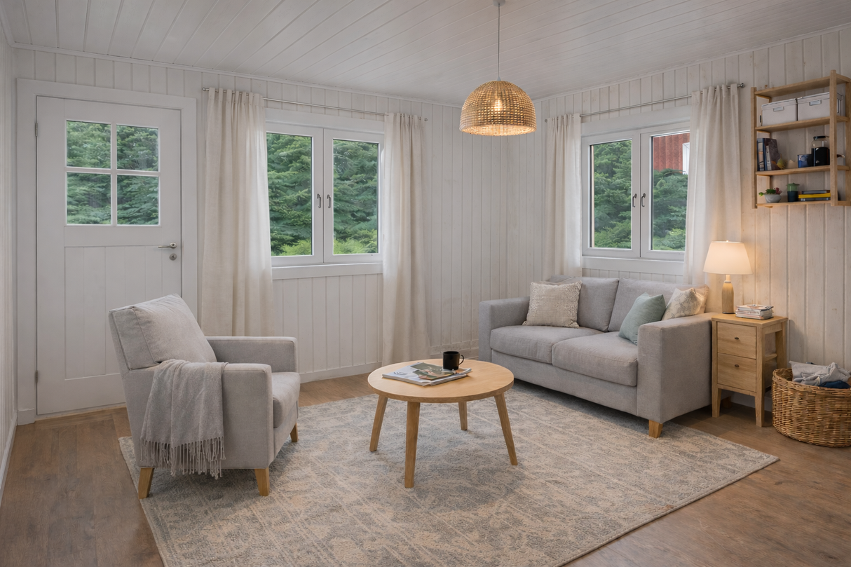 Attefallshus Grynnan M1 24 kvm