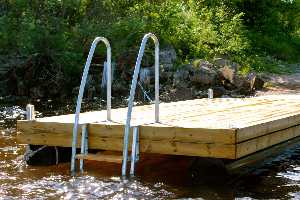 Badbrygga 4m inkl. Landgång 4,2m