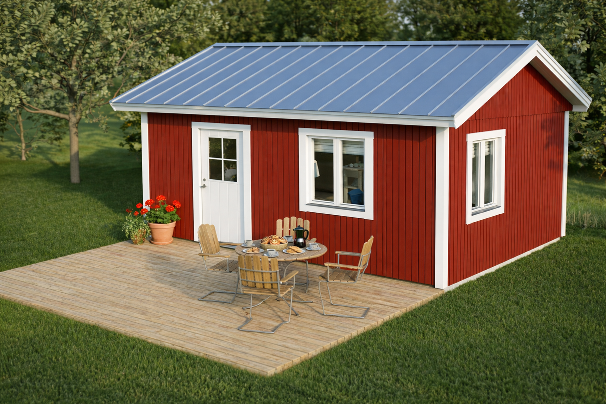 Attefallshus Lapporten M2 30 kvm