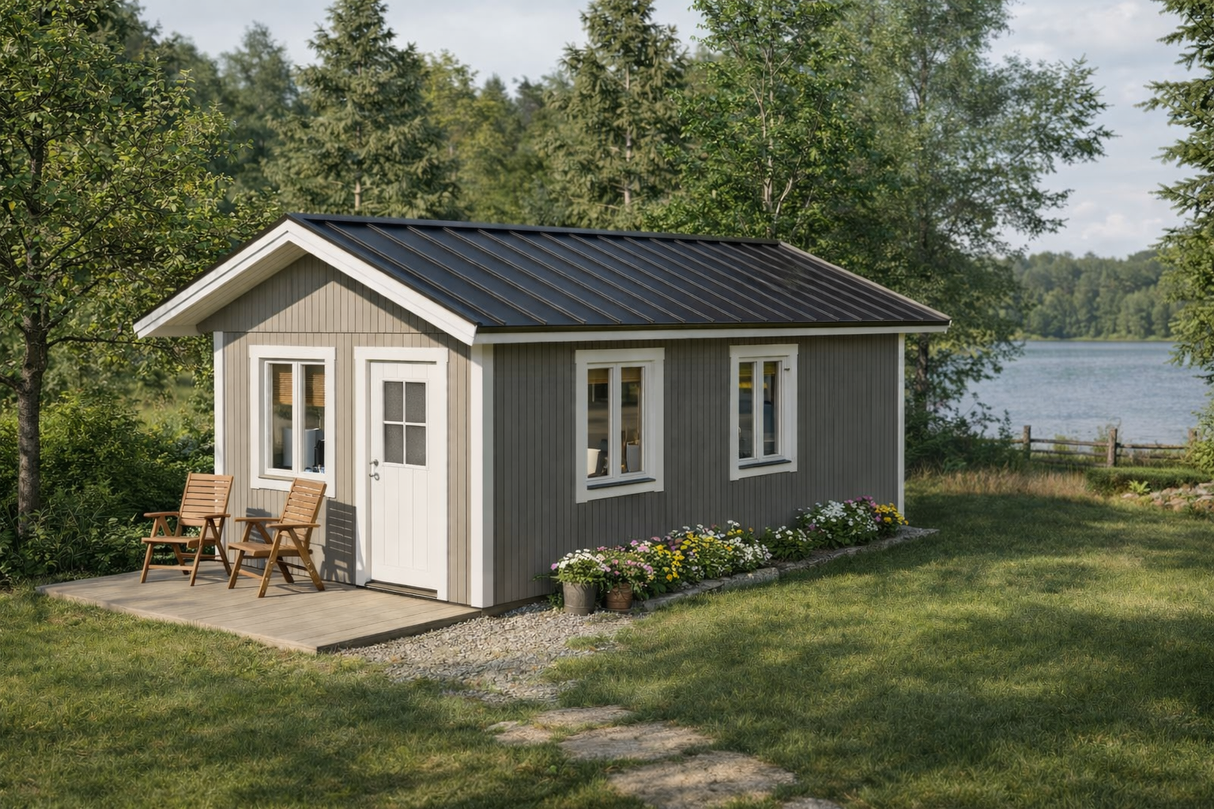 Attefallshus Lovskari M1 29 kvm