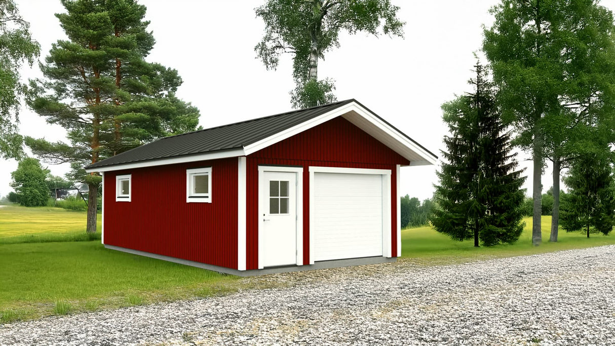 Enkelgarage Akka M2 41 kvm