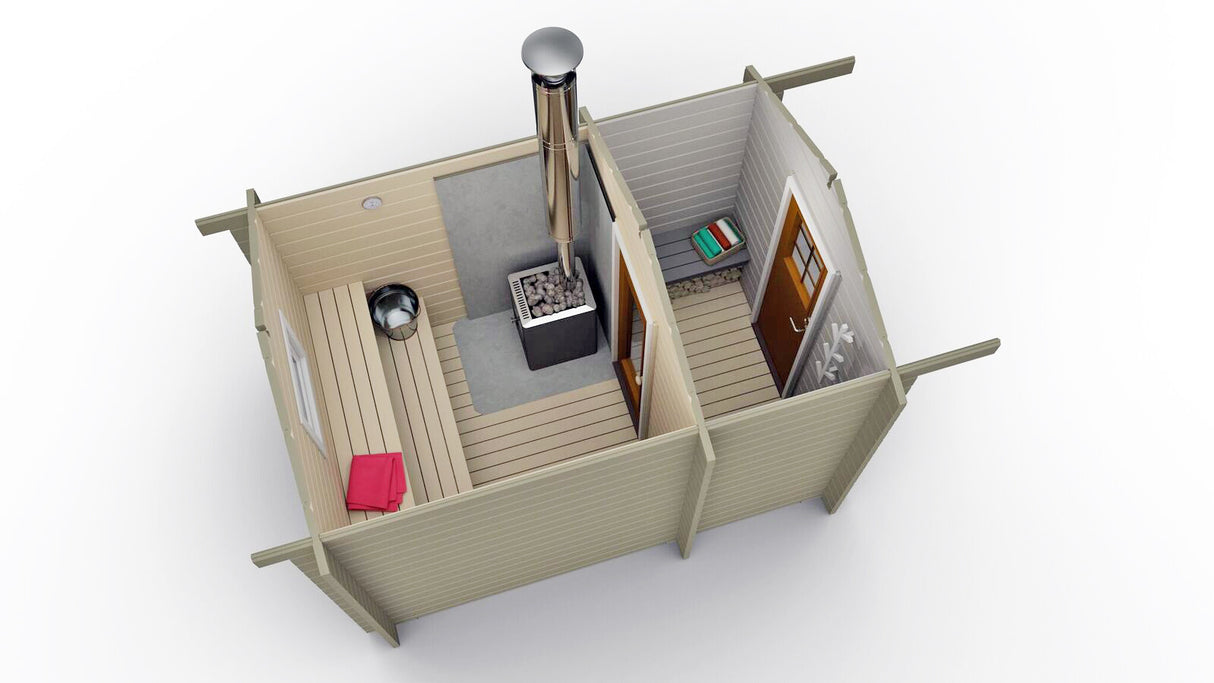 Bastustuga Getskär 6,5 kvm