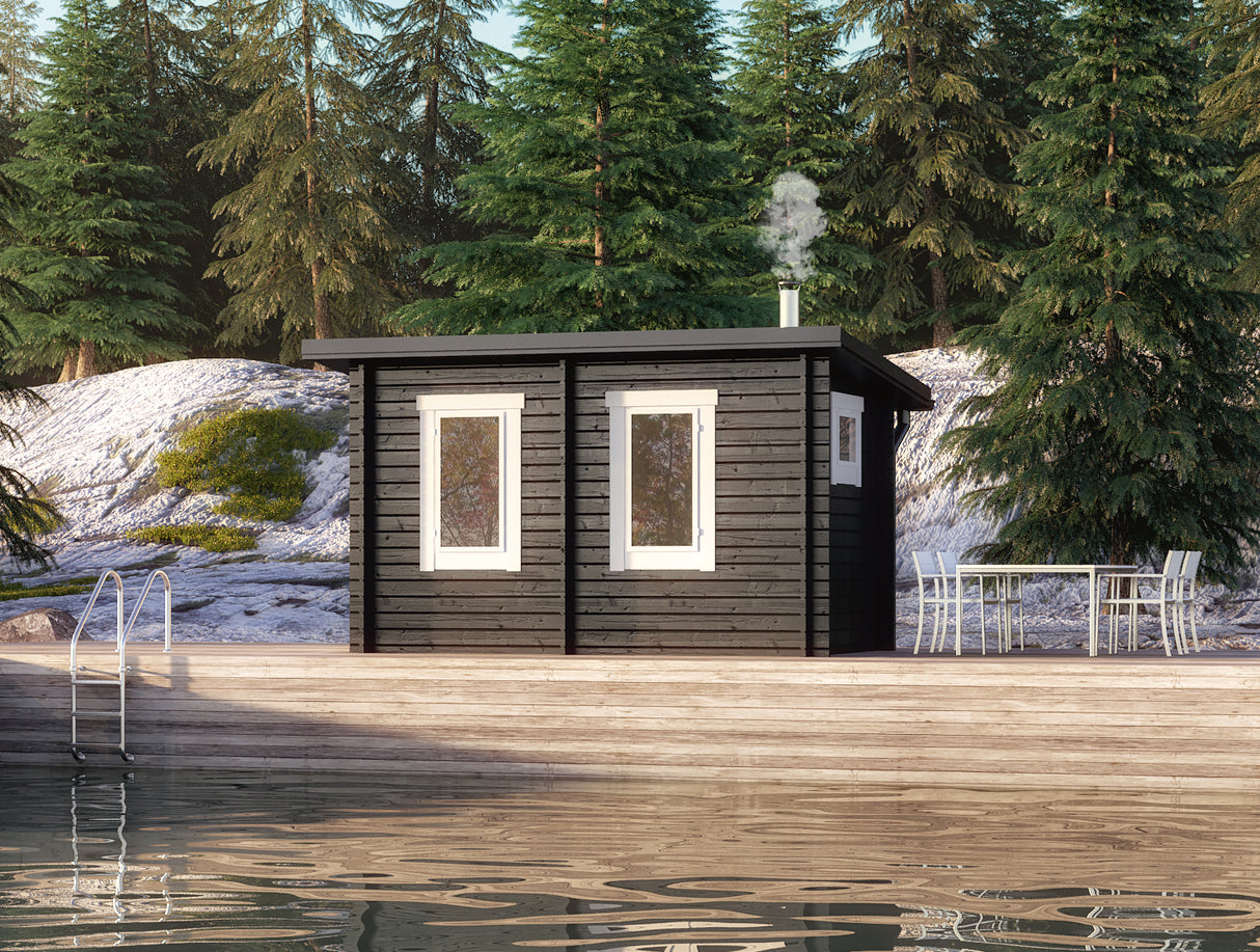 Bastustuga Bergön Funkis 8 kvm