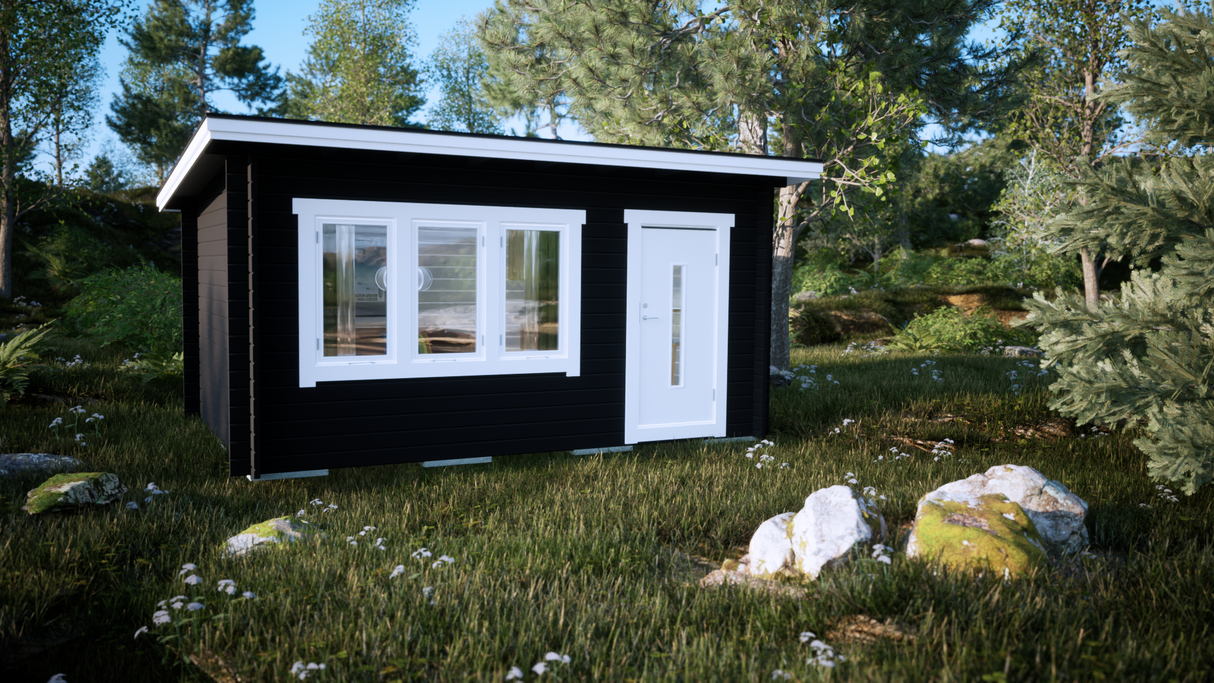 Friggebod Lokatten Funkis 15 kvm