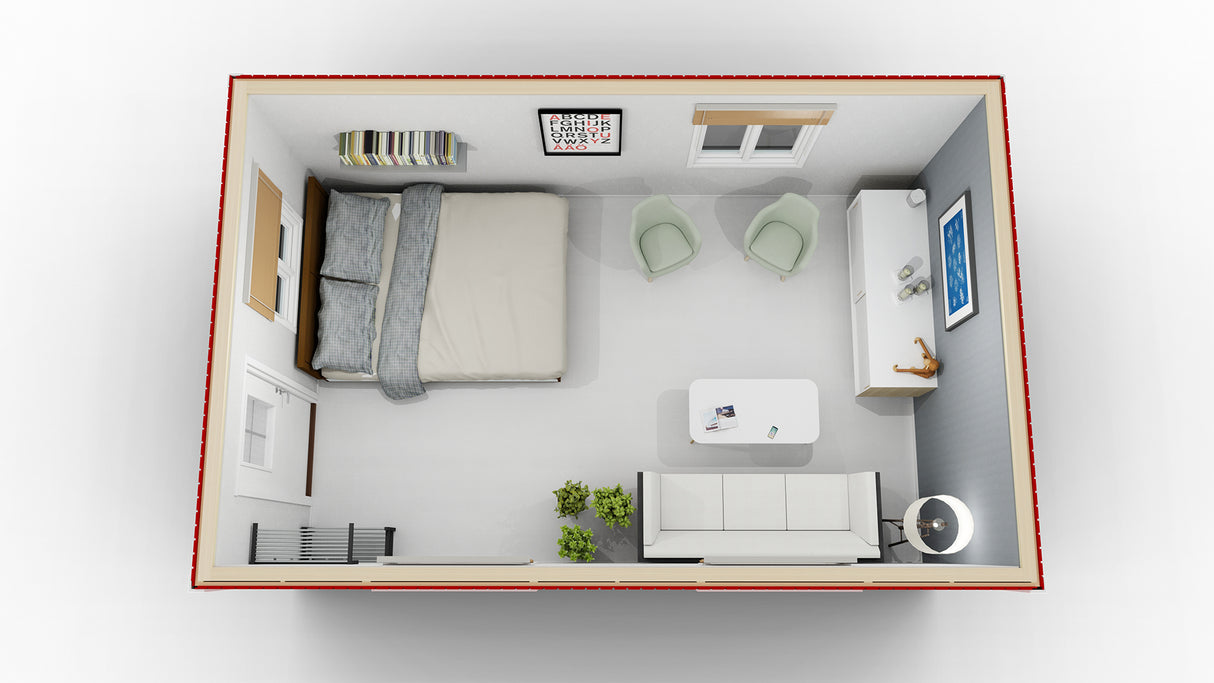 Attefallshus Grynnan M1 24 kvm