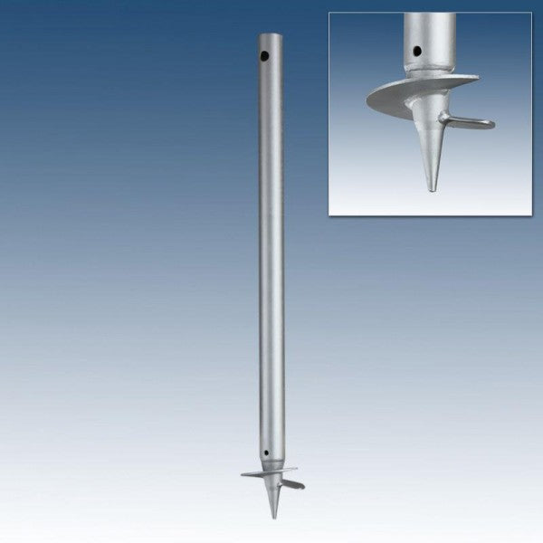 Skruvpåle landförankring