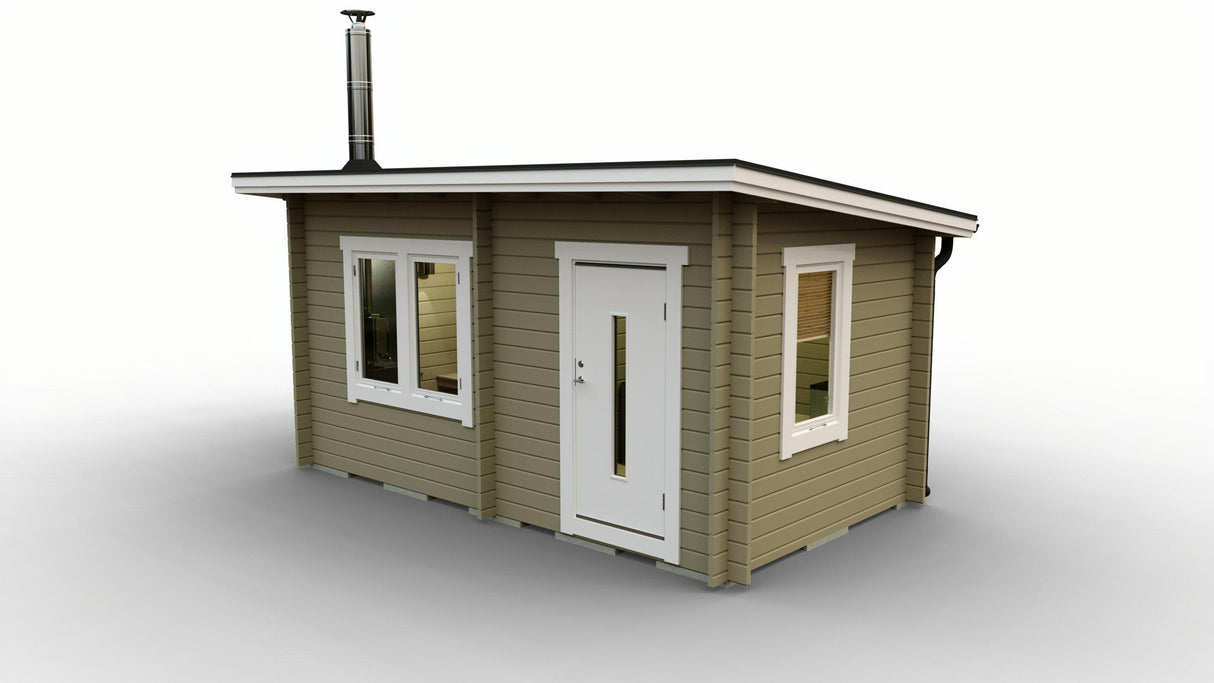 Bastustuga Skogskär Funkis 12 kvm