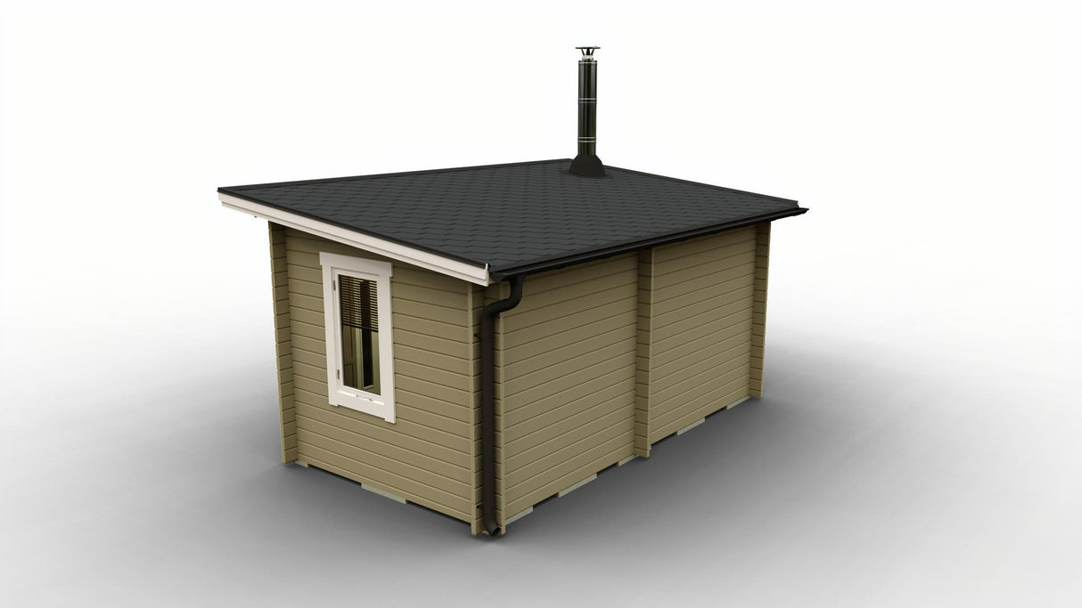 Bastustuga Skogskär Funkis 12 kvm