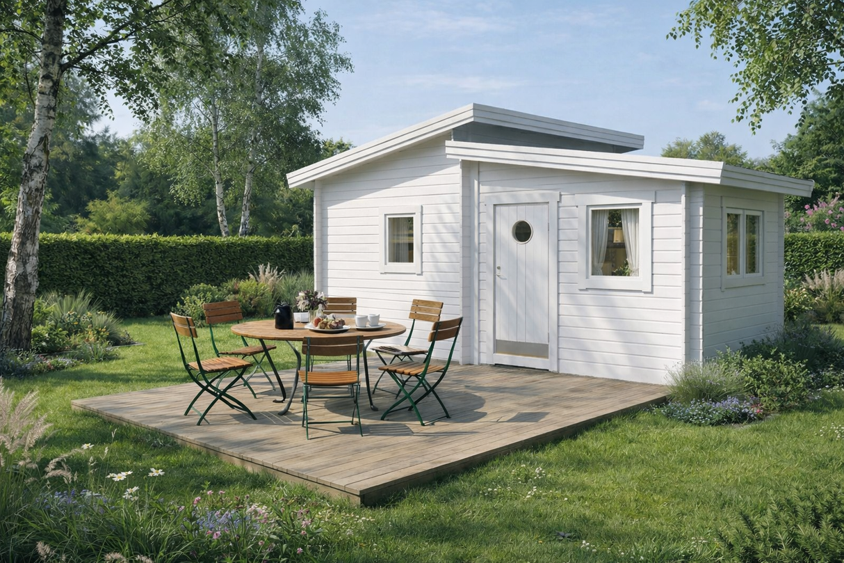 Hytte Steinen med skråtak 24 kvm