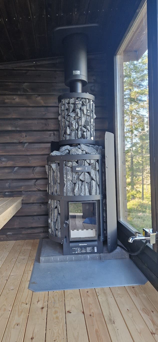 Badstue Stor-Kløssand med skråtak 5 kvm