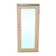Friggebodörr 90x190 18G helglas (Plywood) - 90x190 med fönster (18gr) Höger