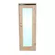 Friggebodörr 70x190 10G stort glas