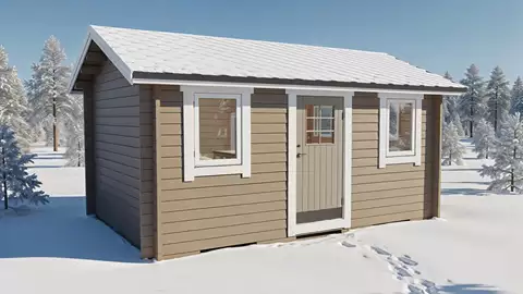 Friggebod Höken Torp 15 kvm