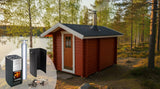 Bastupaket Getskär 6,5 kvm & Harvia M3