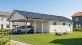 Dubbelgarage salka 72 kvm med Carport