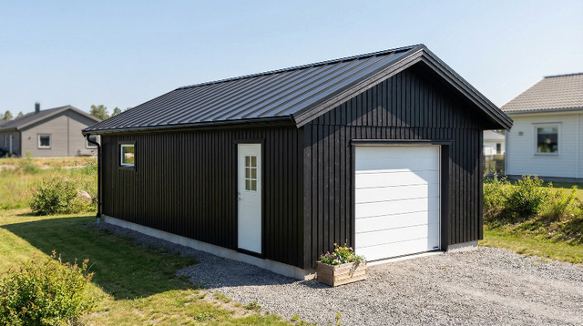 Enkelgarage Snusan 40 kvm