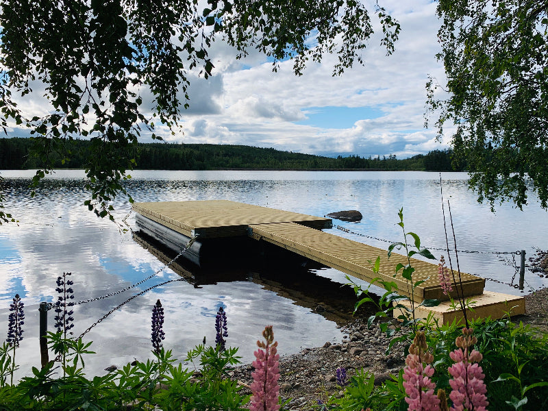 Premiumbrygga  6m med Landgång 4,2m