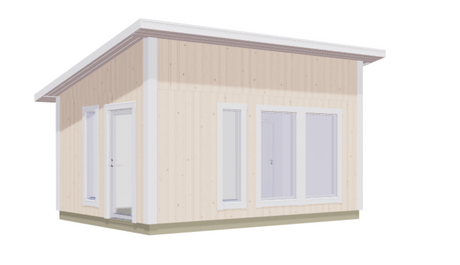 Attefallshus Ledskär kök/allrum och toalett 22kvm