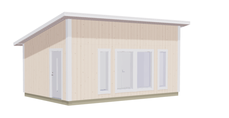 Hytte Åskär 2 rom, kjøkken/stue og toalett 30 kvm