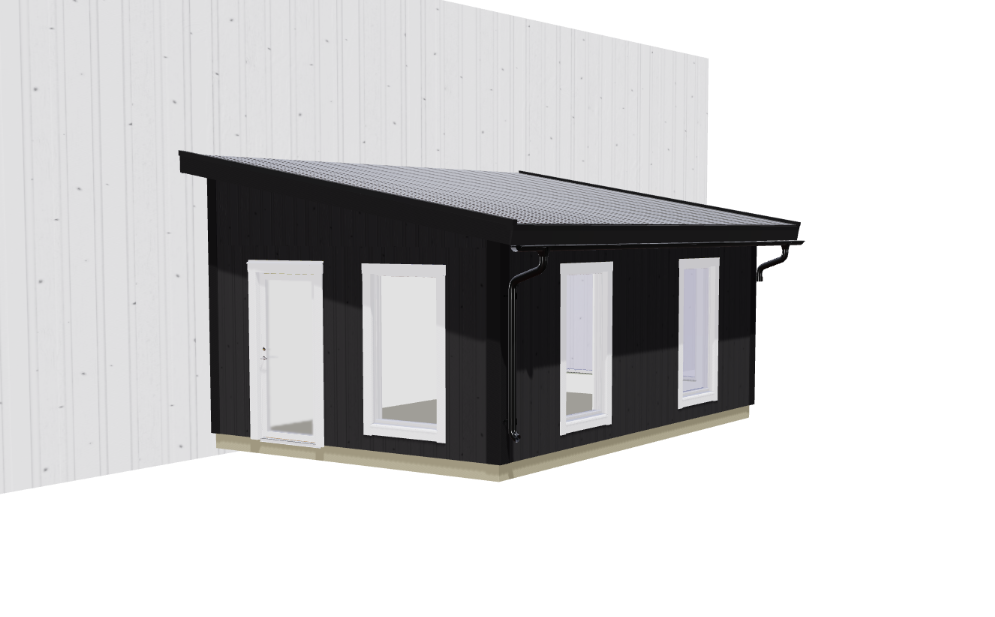 Tilbygg Husskär 30 kvm